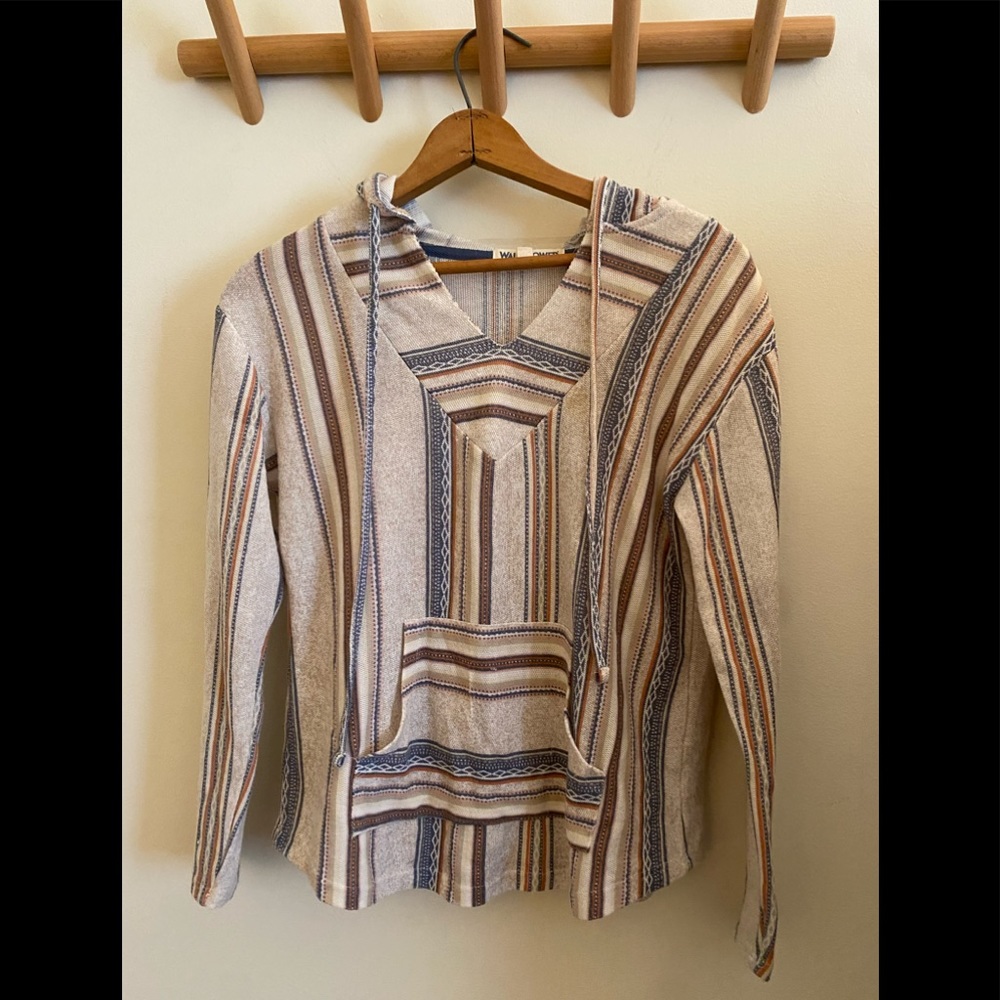 Boho light hoodie! Boho pattern! Excellent condition! Size M